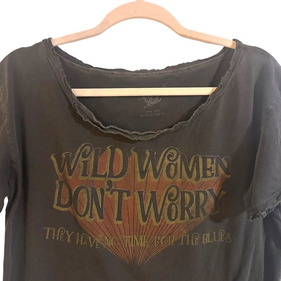 Margo Price Wild Women Distressed Tee Midnight Rider - Picture 2 of 10